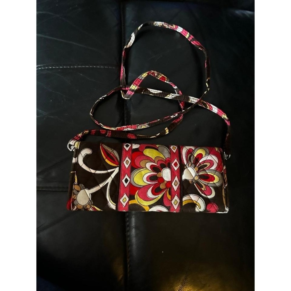 Vintage Vera Bradley cross body wallet
